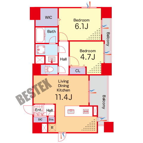 アブレスト動坂　201
