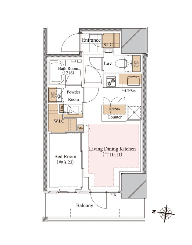 ブランシエスタ白山　1202