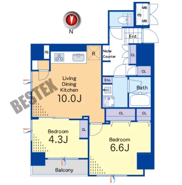 駒込グローリア初穂　3階