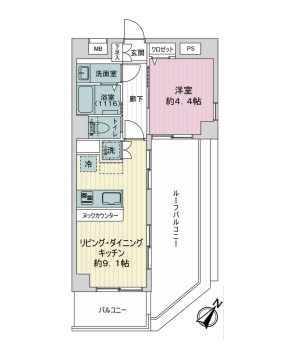 ライオンズマンション千駄木第2 6階