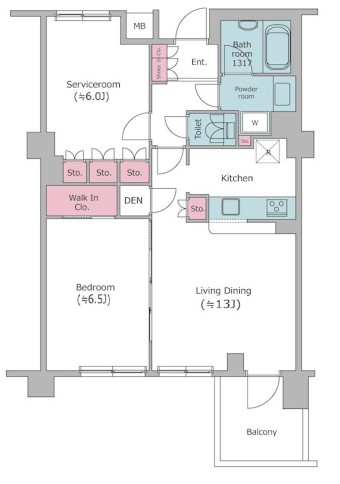 レジディア文京音羽 114