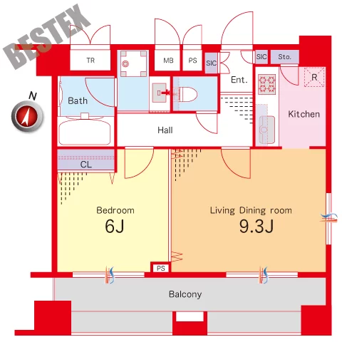 レジディア文京音羽Ⅱ　708
