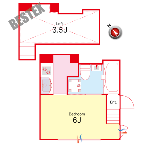 ブリーズ早稲田　101