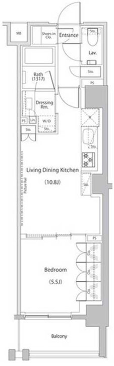 ザ・パークハビオ文京江戸川橋　809