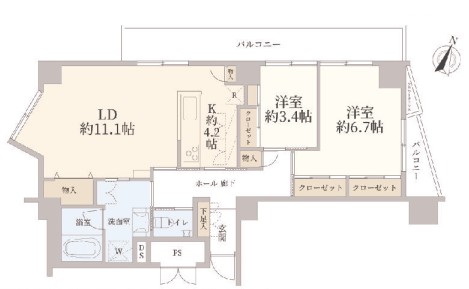 小石川ビューパレー　7階
