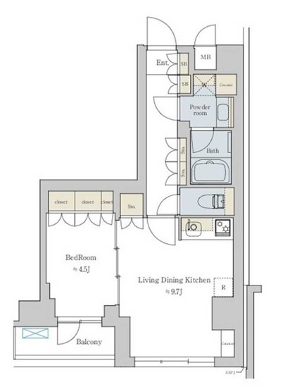 Brillia ist 文京六義園（ブリリア イスト 文京六義園） 305