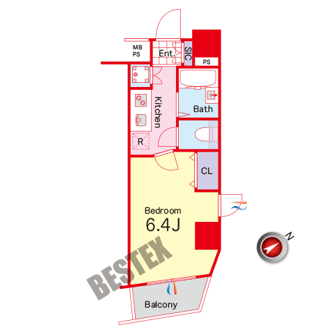 パークウェル千駄木駅前  204