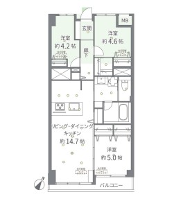 グリーンヒル小石川 4階