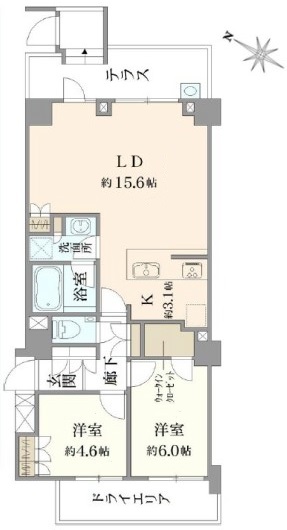 オープンレジデンシア小石川 ４階