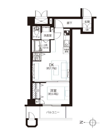 トーア駒込マンション 7階