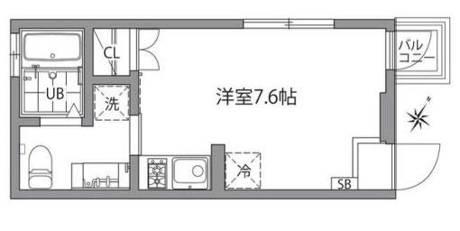 グランエッグス新大塚E 202