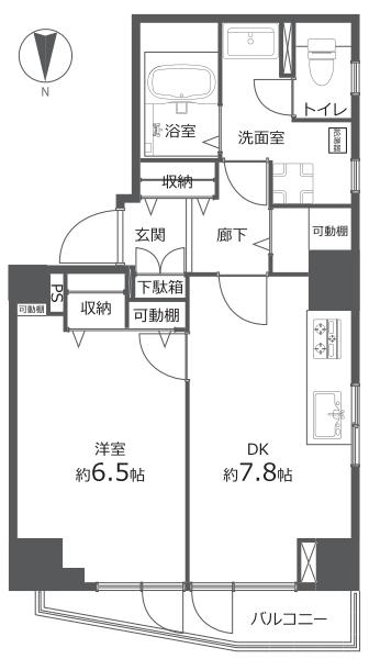 パークハイム文京春日 6階