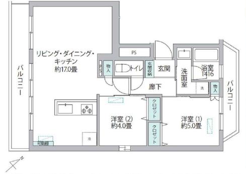 六義園サマリヤマンション 5階