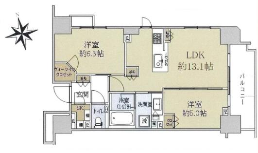シティハウス本郷三丁目　15階
