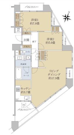 クリオ目白台壱番館 6階