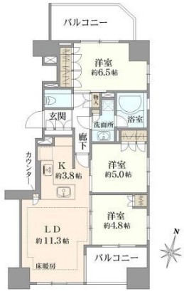 ブリリア護国寺富士見坂 2階