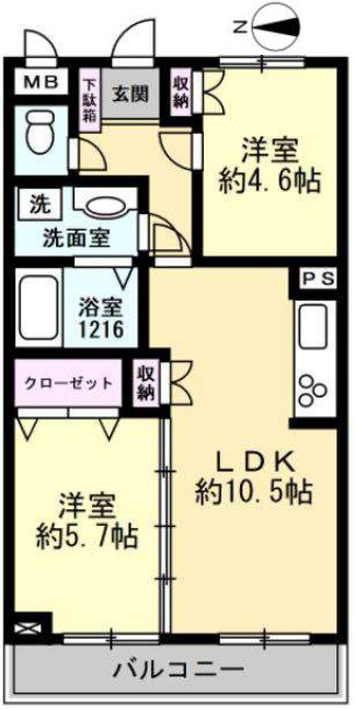 ワコー護国寺マンション 3階