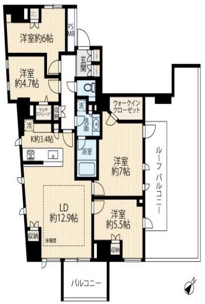 ブランズ文京小石川レジデンス 7階