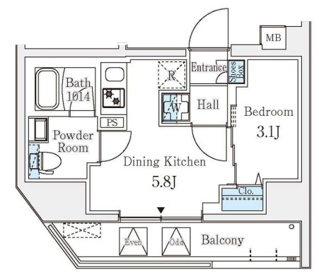 クラリティア文京湯島 1102