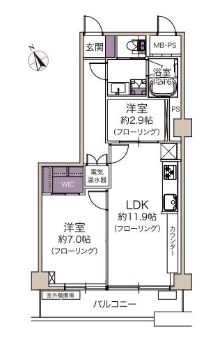 エルアルカサル小石川 3階