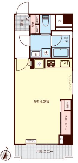 ルシエル湯島 4階