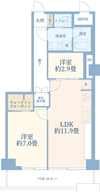 エルアルカサル小石川 3階