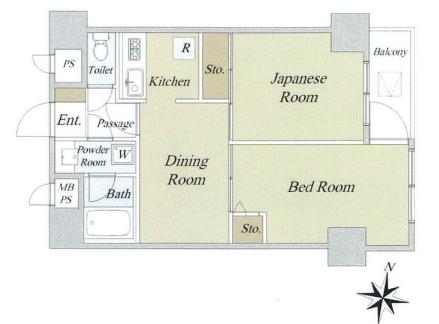 白山エクセルハイム　4階