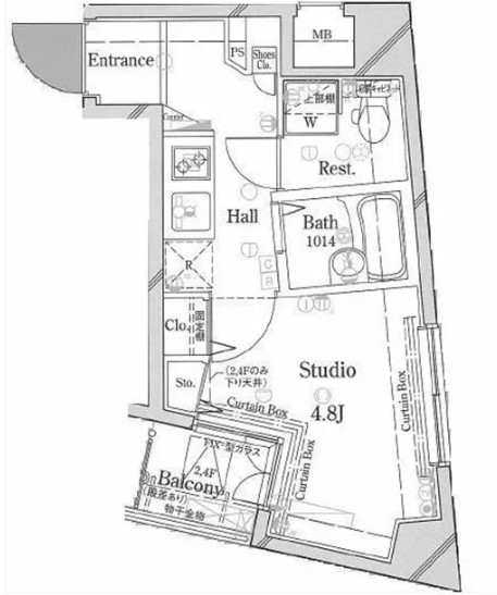アーバイル文京本駒込 4階