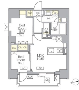 ザ・ライオンズフォーシア文京湯島 704