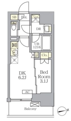 ザ・ライオンズフォーシア文京湯島 702