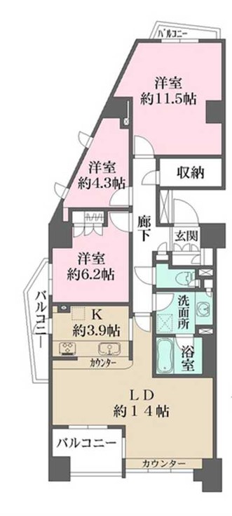 本郷真砂パークハウス壱番館 1301