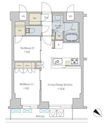Brillia ist 文京六義園(ブリリア イスト 文京六義園) 304