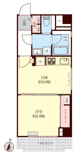 ルシエル湯島 4階