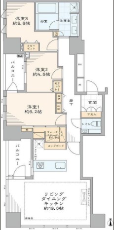 コートレジデントタワー 9階