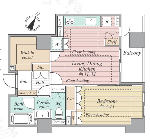 ヒルズ本駒込山の手台 3階