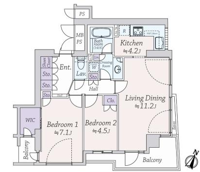 サンウッド文京東大前エストライフ 7階