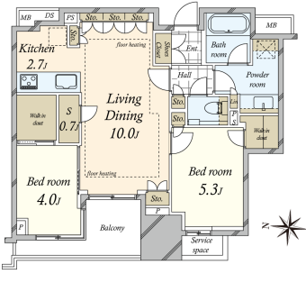 プラウド文京千駄木 14階