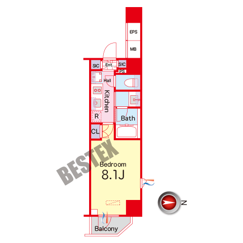 アーバンコア本郷(旧ジオエント本郷) 305
