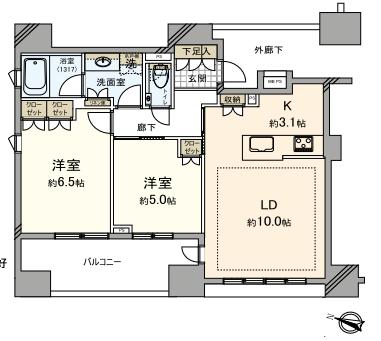 クリオ文京音羽 6階