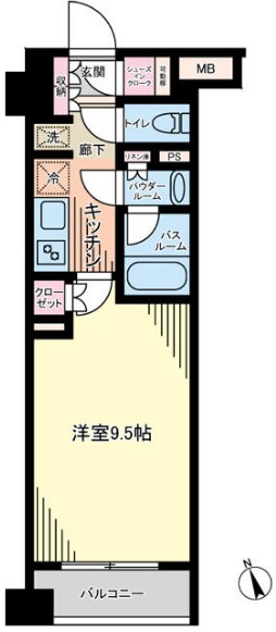 パレステージ文京江戸川橋 1階