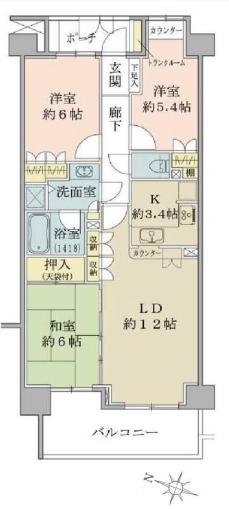 アールヴェール文京大塚公園 7階