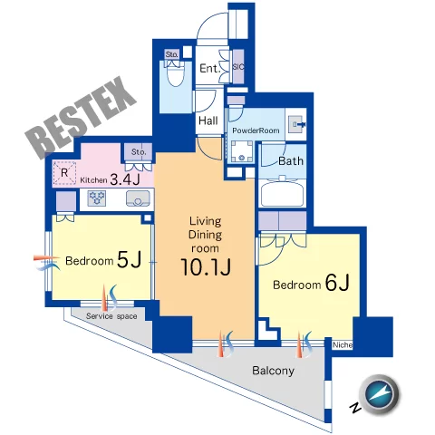 ザ・パークハウス小石川春日 5階