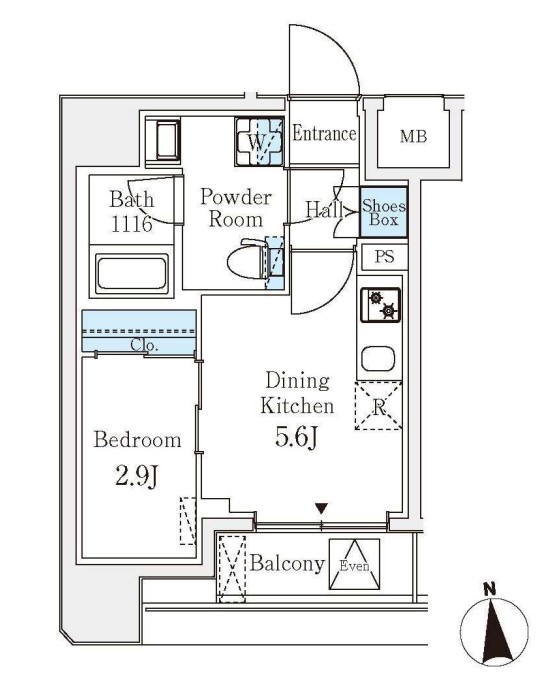 クラリティア文京湯島 202
