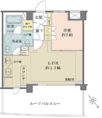 小石川ザ・レジデンス・イーストスクエア 5階