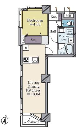 ライオンズマンション池之端 2階