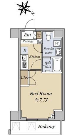 リヴシティ東大前　4階