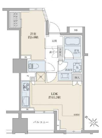 Brillia東大前 5階