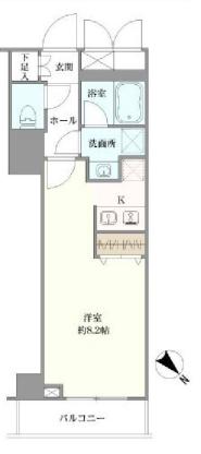 コンシェリア後楽園 HILLTOP SQUARE（コンシェリア後楽園ヒルトップスクエア） 2階