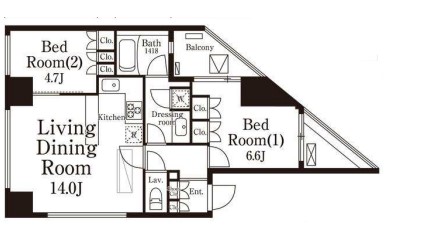パークキューブ春日安藤坂　1401