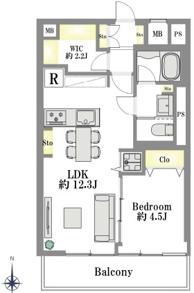ドミール千駄木 6階